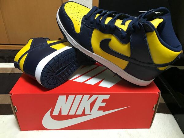 NIKE DUNK HIGH SP MICHIGAN ダンクハイ ミシガン