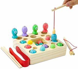 【送料無料】Fajiabao おもちゃ 女の子 おもちゃ モンテッソーリ 磁石 知育玩具 木製 男の子 2 3 4 5 6 7 歳 人気 誕生日 プレゼント クリ