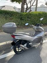 honda ホンダ PCX１２５ 走行距離 １１４０㌔ 程度良 中古 バイク リアボックス シルバー ワンオーナー 新車購入_画像3