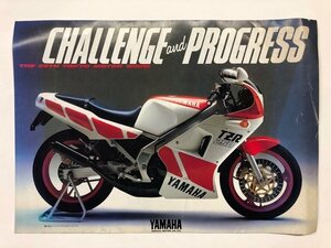 YAMAHA TZR250 DT200R FZX750 バイク ラインナップ カタログ ヤマハ 当時物