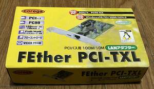 ☆★☆★ FEther PCI-TXL 100M/10M LANアダプター　コレガ株式会社 ☆★☆★