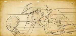  Ashita no Joe 2 width length large size handwriting picture arrow blow height animation search : cell picture original picture ... gloss 