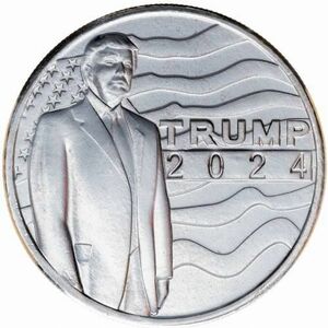 Trump 2024 silver coin 1 ounce ( precious metal ingredient judgment settled 100% genuine article guarantee )