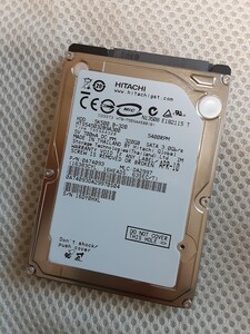 2.5インチHDD 320GB 1376時間