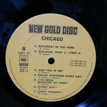 【LP】Chicago NEW GOLD DISC Chicago - SOPO47 - *16_画像5