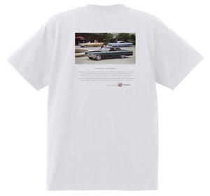 アドバタイジング キャデラック Ｔシャツ 白 1965 オールディーズ ロックンロール 1950’s 1960’s ロカビリー ホットロッド 3376