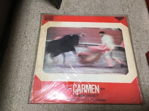 激レア 洗浄済み LPレコード 10inch カルメン組曲 ビゼー carmen suite bizet エルネストアンメルセ スイスロマンド管弦楽団