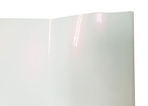 カーラッピングシート パールホワイト レッド 艶あり 白×赤 152×200cm 外装 内装 カスタム 光沢 ドリフト usdm jdm_画像4