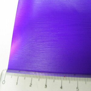 A4 カーラッピングシート ブラッシュクローム パープル 紫 アルミ削り出しのようなヘアライン 壁紙 カスタム DIY usdm　