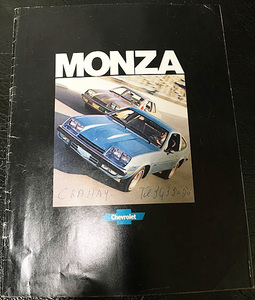 1976 1977 catalog Chevrolet monzamon The 