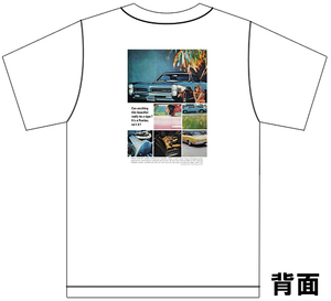 アドバタイジング ポンティアック Ｔシャツ 387 白 1966 ボンネビル カタリナ グランプリ gto アメ車