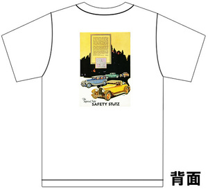 アドバタイジング スタッツ 3257 白 Ｔシャツ 1927 1926 アメ車 stutz クラシックカー ビンテージ ブラックホーク アドバタイズメント