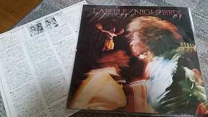 もう出てこない国内見本盤 labelle nightbirds night birds PATTI LABELLE パティ ラベル ナイトバーズ LPレコード 中古