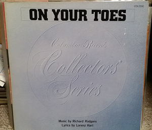  on *yua*touzOriginal broadway cast / ON YOUR TOES LP record used washing ending 