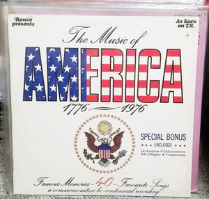 the music of america 1776~1976 米軍 the richmond strings with the mike sammes singers LPレコード 中古　洗浄済