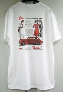 アドバタイジング ポンティアック 0548 Ｔシャツ 1940 ストリームライナー トルペード チーフテン アメ車 ホットロッド ローライダー