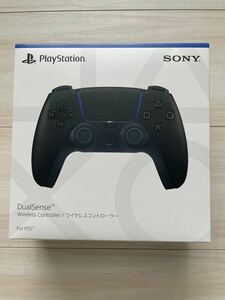 PS5 プレイステーション5 DualSense ワイヤレスコントローラー ミッドナイト ブラック (CFI-ZCT1J01) 