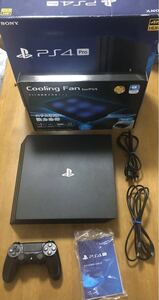 PlayStation4Pro CUH-7100BB01 1TB 冷却ファン付き