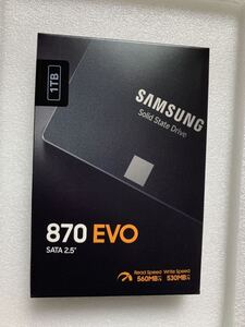 MZ-77E1T0B/IT SAMSUNG 870 EVO 2.5インチ 7mm SATA 1TB SSD
