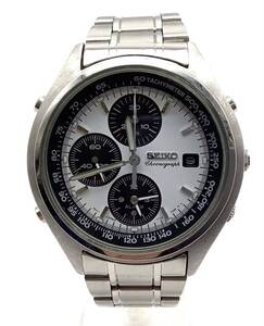 SEIKO セイコー クロノグラフ 7T32-7C60 メンズ腕時計 クオーツ クォーツ 白文字盤 稼働中