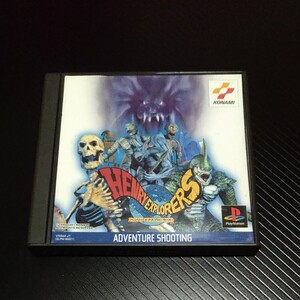 PlayStation プレイステーション プレステ PS1 PS ソフト ヘンリーエクスプローラーズ コナミ 帯付き