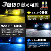 ティーダ H16.9-H19.12 C11 フォグランプ H8 H11 H16 LED3色切り替え_画像3