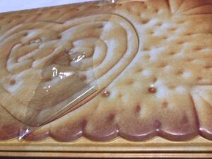 送料無料 空き缶 グリコ ビスコ 缶 空き容器 2021 クリスマス 限定 お菓子缶 ビスコ無し
