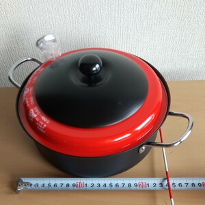 天ぷら鍋(温度計つき)