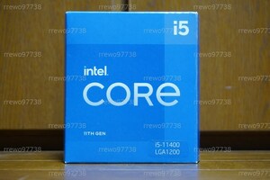 【美品】Intel Core i5-11400 4.4GHz 6コア 12スレッド LGA1200 第11世代 Rocket Lake-S PCIe4.0×16 Z590 Z490 B560 B460 ゲーミング
