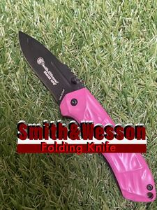 Smith&Wesson #719 BLACK OPS フォールディングナイフ 折りたたみナイフ 
