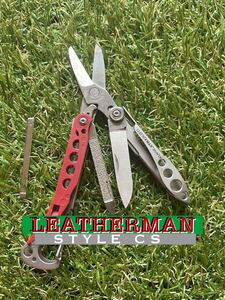 LEATHERMAN STYLE CS Red レザーマン マルチツール ツールナイフ ハサミ