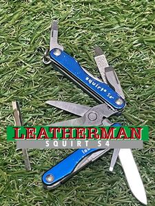 LEATHERMAN SQUIRT S4 Blue レザーマン マルチツール ツールナイフ ハサミ