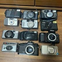 フィルムカメラ まとめ売り Canon Autoboy / Olympus mju / Nikon / Rollei など ジャンク_画像1