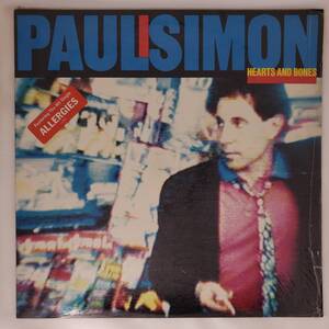 良盤屋 P-2408◆LP◆輸入盤 Pop Rockレーベル；1-23942　 ポール・サイモン Paul Simon Hearts And Bones＞1983　まとめて送料480