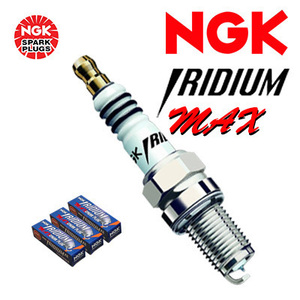 NGK イリジウムMAXプラグ 1台分3本セット フレアワゴン/カスタムスタイル MM42S H27.5~ R06A(DOHC) 送料無料