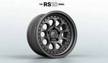 Stealth Custom Series (SCS) RS10 Model 17x8.5J 5x127 -10mm CB71.5mm 4本セット マットブラック スティールスカスタムシリーズ_画像2