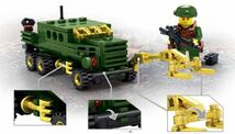 軍事車両 6台 ミニフィグ 6体 セット レゴ 互換 LEGO ミニフィギュア ブロック おもちゃ 動物 男の子 女の子 子供 キッズ 知育 玩具_画像3