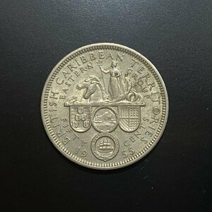 東カリブ諸国 50セント硬貨(1955年)　/西インド連邦/英領西インド諸島ドル/006