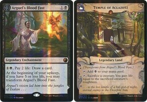 え黒Foil アルゲールの断血 1枚（4枚在庫s 英 良品 V17）/Arguel's Blood Fast（MTG /From the Vault:Transform/アクロゾズの神殿/Temple o