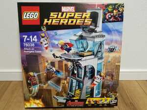 【新品未開封】LEGO　レゴ 76038 スーパーヒーローズ　アベンジャーズタワーへの攻撃 アイアンマン スーパー・ヒーローズ