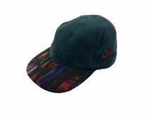 90s NIKE F.I.T. フリース キャップ 総柄 CAP ACG OLD ナイキ ビンテージ 帽子_画像1