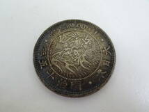 TN0401-279　8844　古銭　一圓銀貨　旧硬貨　大日本　明治15年　900　重さ26.9g　コレクション_画像4