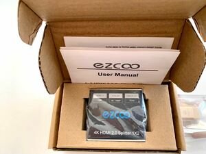 EZCOO HDMI スプリッター &HDMI仮想ダミープラグ