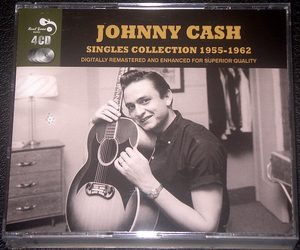 ジョニー・キャッシュ JOHNNY CASH / SINGLES COLLECTION 1955-1962 4CD