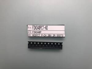 onsemi FDN340P 10個 ディスクリート半導体製品 未使用