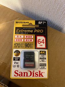 SDSDXXY-064G-JOJCP Extreme PRO S64GB ヨドバシカメラ限定モデル SDXC UHS-Iカード