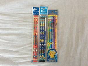 * new goods unused Pokemon DIAMOND & PEARL pencil B & red pencil 10 pcs set *