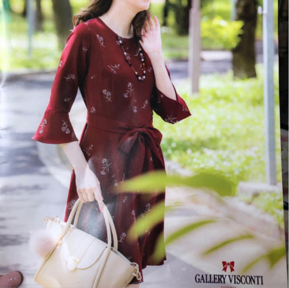 M福袋特集 2021 【新品タグ付】GALLERY VISCONTI ワンピース フラワー