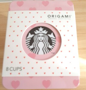 スターバックス STARBUCKS バレンタイン オリガミ 新品