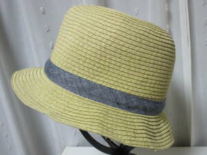 GAP hat S/M polyester wheat ..55cm